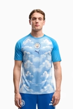 Футболка Puma Manchester City 26/27 Warm-Up - голубой