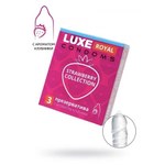 Презервативы LUXE ROYAL Strawberry Collection (3 шт.)