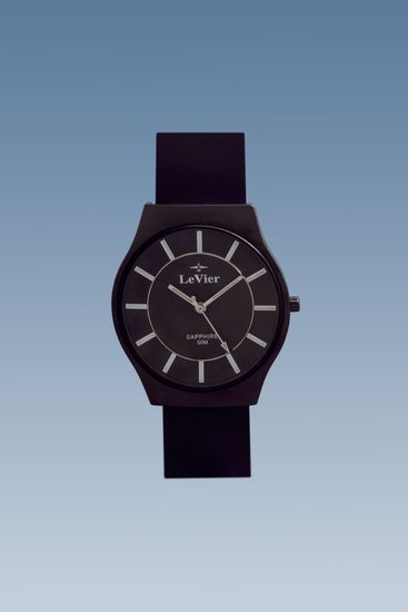 Наручные часы из Керамики LeVier L 7501 M Bl.