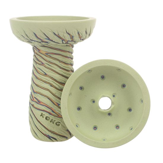 Чаша KONG Lava White Green