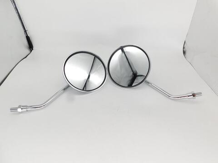 зеркала универсальные круглые хром 10mm