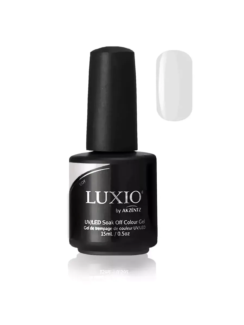 Гель лак для ногтей Luxio Coy молочный