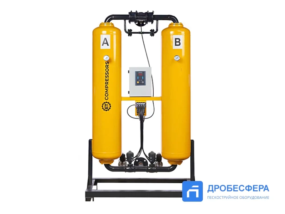 Осушитель воздуха для компрессора ET DD-1500 8 бар точка росы -70°С