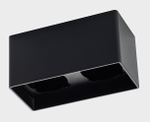 Накладной светильник Italline FASHION FX FASHION FX2 black + FASHION FXR gold - 2шт.