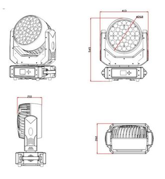 Anzhee PRO H37x15Z-WASH