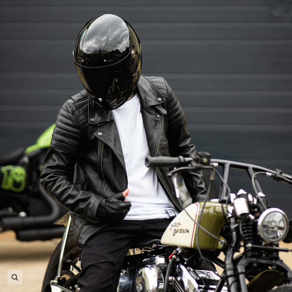 Куртка Leather Protective Brando Black BOBHEAD