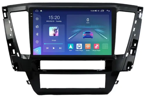 Магнитола для Mitsubishi Pajero Sport 3 2020-2024, Montero Sport - Parafar PF238U2K на Android 13, Быстрая, QLED+2K, CarPlay, 4G SIM-слот
