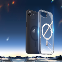 Усиленный прозрачный чехол с MagSafe от Dux Ducis для iPhone 16e и 17e, серия Clin Mag Series Case