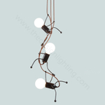 Pendant design lamp Live Men  (3 lampshade )