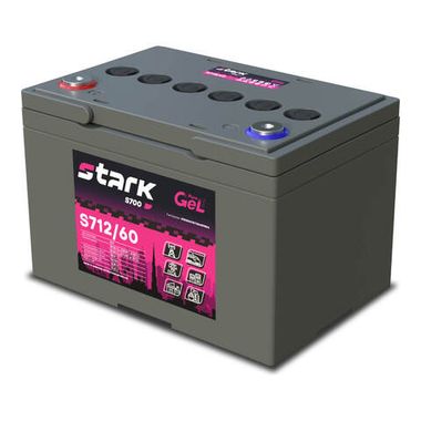 Аккумулятор Stark S712/60 ( 12V 54Ah / 12В 54Ач ) - фотография