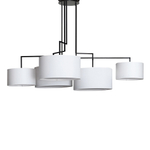 Ceiling design lamp  Noon 5 by Zeitraum (White)