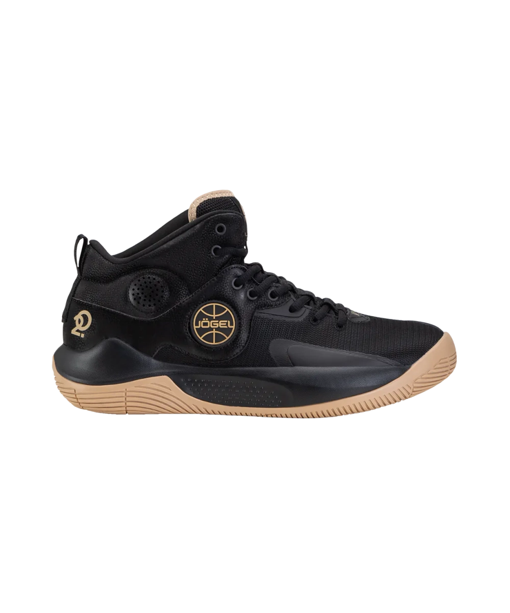 Кроссовки баскетбольные Launch MID, Black/gold
