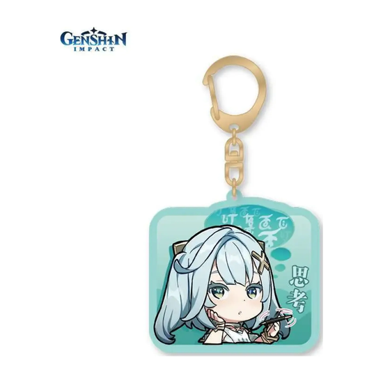 Брелок Genshin Impact акриловый Chibi Expressions Faruzan — повтор основного фото