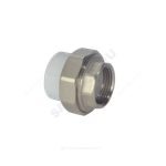 Муфта PP-R комбинированная разъемная белая Дн 32х1" ВР VALFEX 10155025