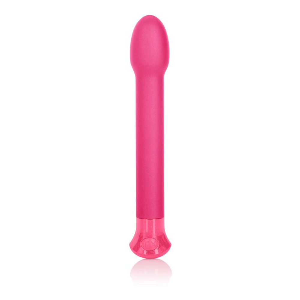 Розовый вибромассажер Coco Licious Slender Tulip Vibes - 17 см. (Цвет: розовый)