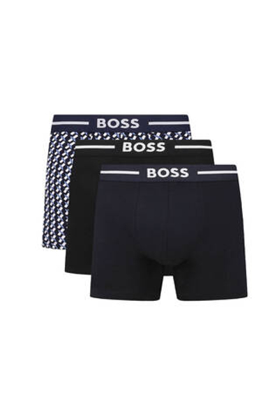 Трусики-боксеры 3шт. BOSS BLACK - черный(50517840)