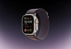 Часы Apple Watch Ultra 2 GPS + Cellular 49 мм, титановый корпус, ремешок Alpine Фиолетового цвета,размер L