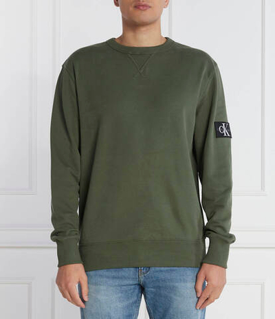 Худи BADGE CALVIN KLEIN JEANS - зеленый(J30J323426)