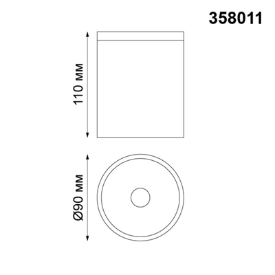 358011 STREET NT19 385 темно-серый Ландшафтный светильник IP65 LED 3000К 6W 220V TUMBLER