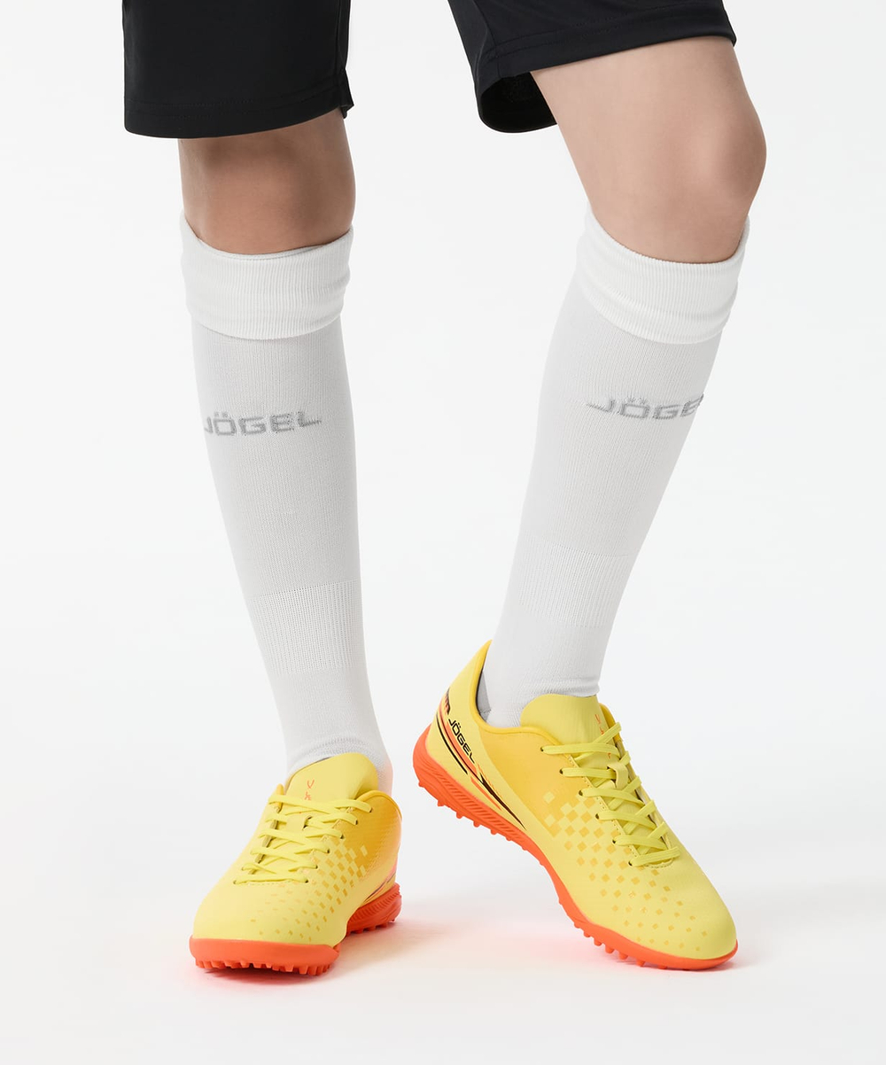 Бутсы многошиповые Evofly TF Talant Yellow/orange