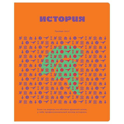 Тетрадь предметная 48л. История "Профтест" (BG)