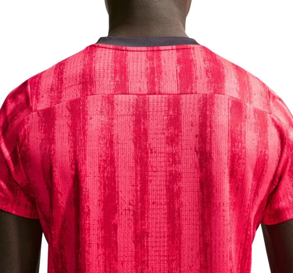 Мужская теннисная футболка Nike Court Dri-Fit Victory - team red/black/white