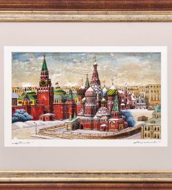 Народные промыслы ШК-55/240-02 Панно «Москва»
