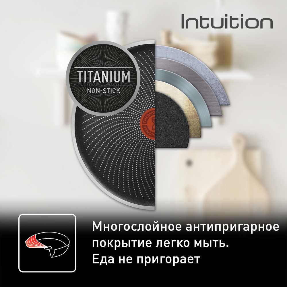 Сковорода-вок Tefal Intuition G6 28см B8171944