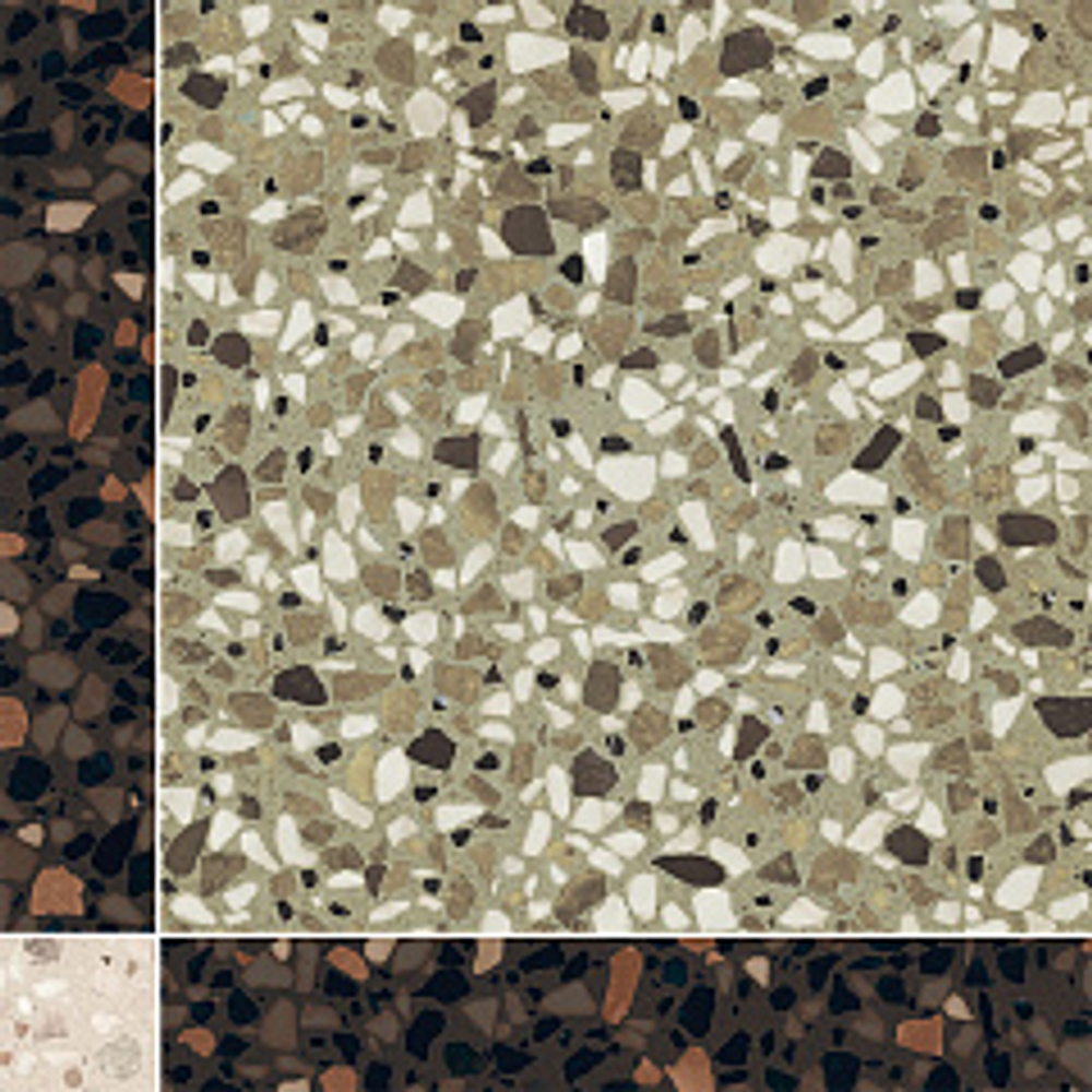Мозаика / Керамогранит 41zero42 CHICCO Mosaic Regolo V/C/G 34,5x34,5 арт.4101290 (9мм.)