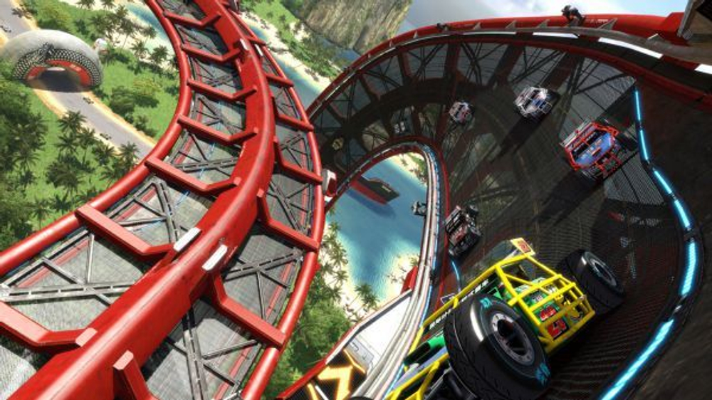 Trackmania Turbo (диск для PS4, поддержка PS VR, полностью на русском языке)