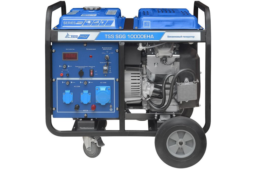 Бензогенератор TSS SGG 10000EHA - [10 кВт / 220V / Lifan 2V78F-2] выход ATS для АВР
