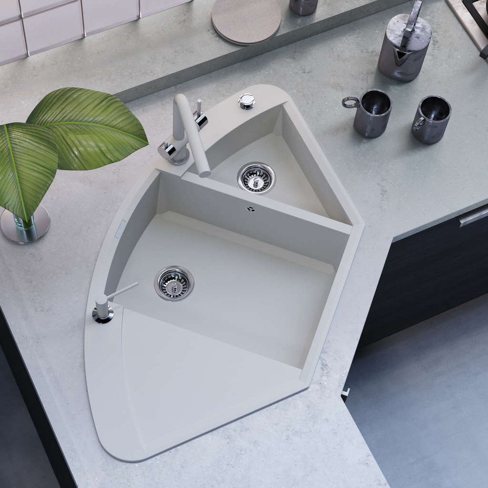 Мойка Omoikiri Sakaime 105C-GR Tetogranit | Leningrad grey