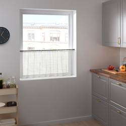 IKEA MARIELENA  (ИКЕА МАРИЕЛЕНА)  -  Гардина - белый/на кулиске 150х50 см