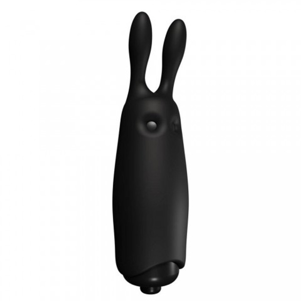 Карманный вибратор-кролик Rabbit Adrien Lastic черный