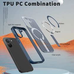 Прозрачный чехол Mesh Pro Magnetic Case для Poco X8 Pro 5G