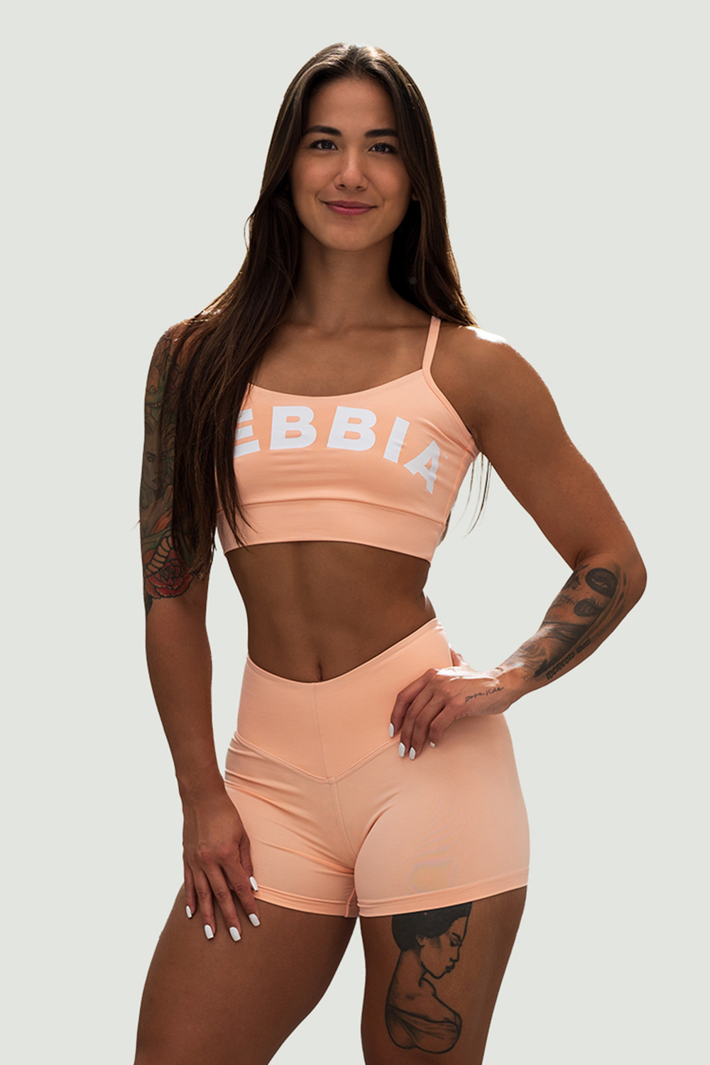 Топ LIGHT-SUPPORT SPORTS BRA GYM HERO 579 Лосось
