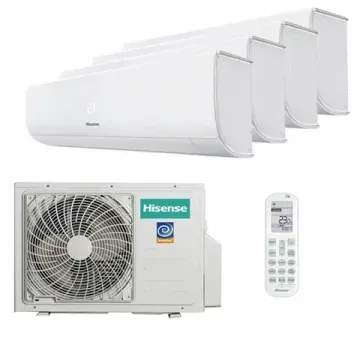 Мультисплит система на 4 комнаты Hisense AMS-07UW4RMRKB00 x 3 / AMS-18UW4RXSKB01 / AMW5-36U4RQC