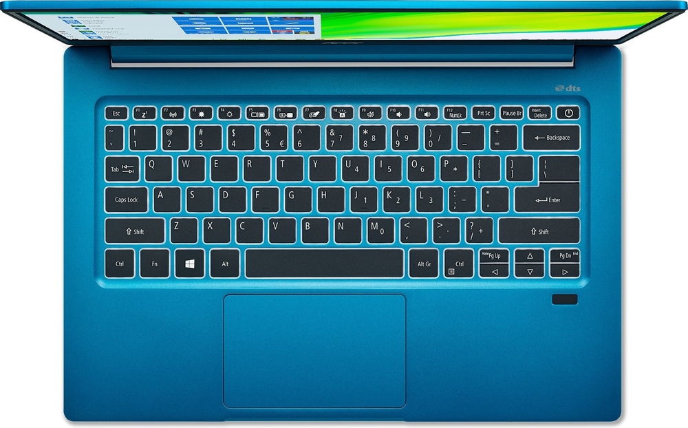 Ноутбук Acer Swift 3 SF314-59-792A (NX.A5QER.004) 14;(1920x1080)IPS/ i7-1165G7(2.8ГГц)/ 16Гб/ 512Gb SSD/ Iris Xe Graphics/ нет DVD/ Без ОС/ Синий