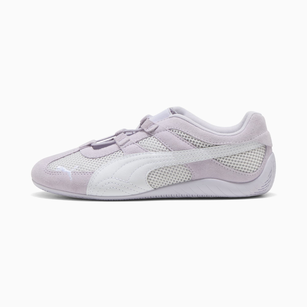 PUMA Женские кроссовки-балетки Speedcat Go, лавандово-белый