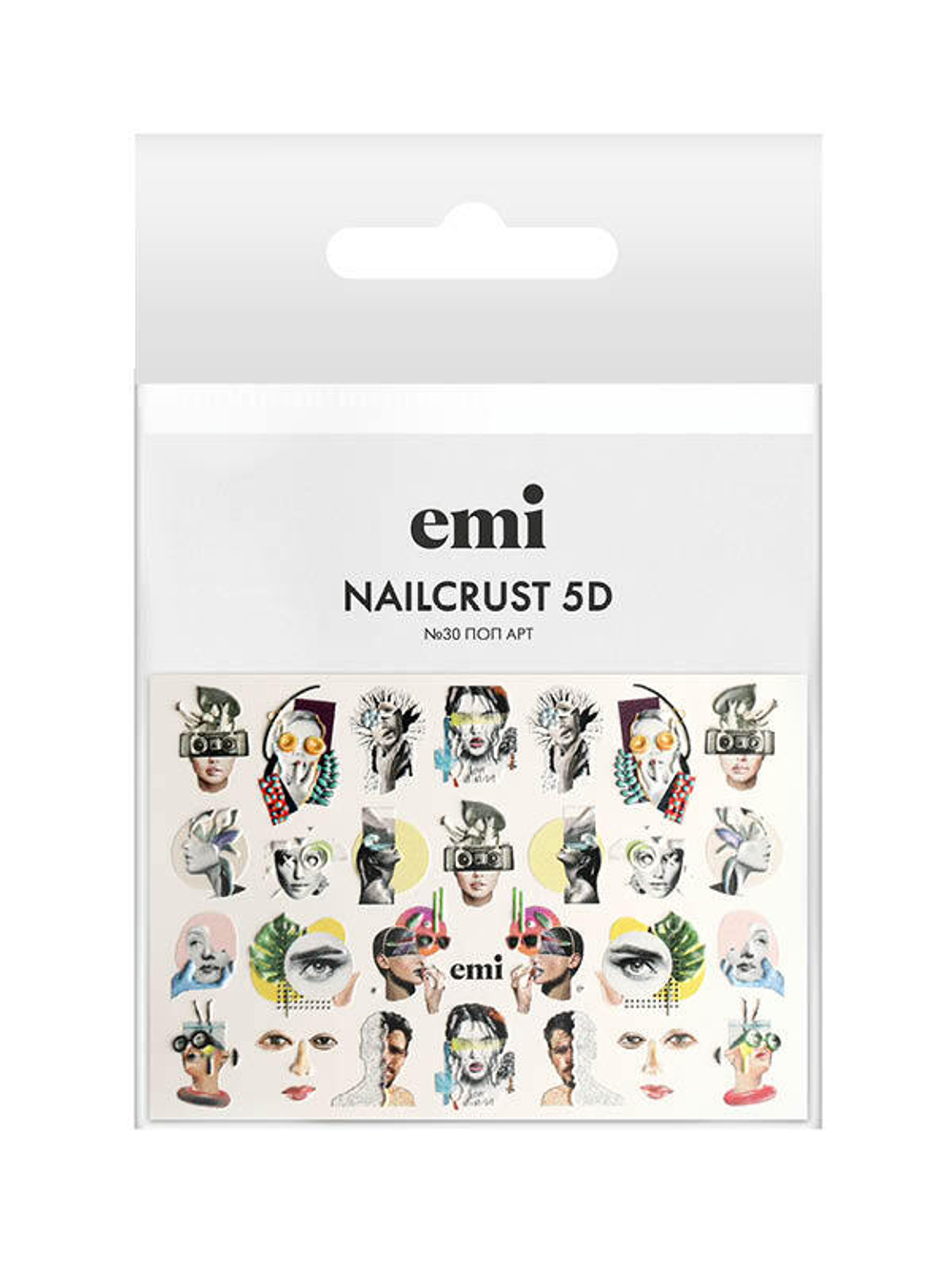 NAILCRUST 5D №30 Поп-арт