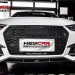 Карбоновая губа для AUDI S4 & A4 S LINE 2017 - 2018 B9 Ауди