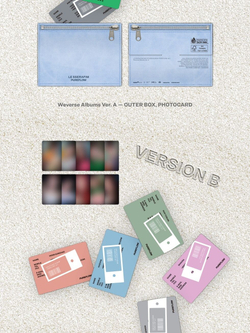 Альбом LE SSERAFIM - PUREFLOW PT.1 2nd Studio Album WVS ALBUMS RANDOM Version