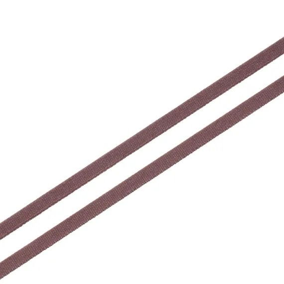 Резинка отделочная кофе 6 мм, кант (цв. 738), 663/6