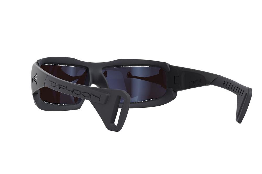 Спортивные очки LiP Typhoon / Matt Black - Black / Zeiss / PA Polarized / Pacific Blue Lens