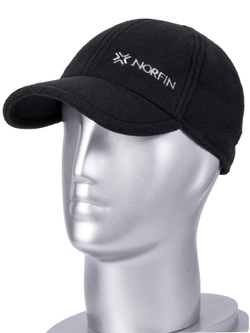 Шапка-бейсболка Norfin FLEECE BLACK р.L