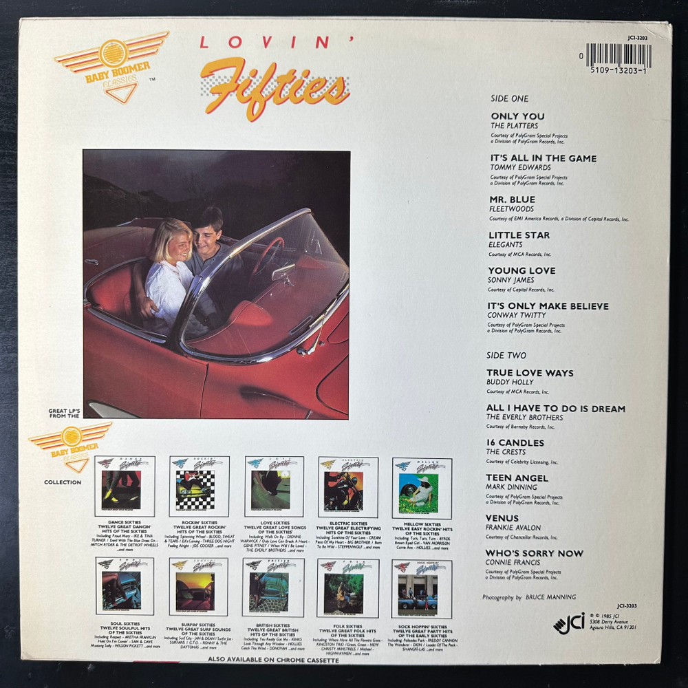 Сборник Lovin' Fifties (США 1986г.)