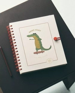 ZARA HOME ДЕТСКИЙ ЛИЧНЫЙ ДНЕВНИК, РАЗНОЦВЕТНЫЙ