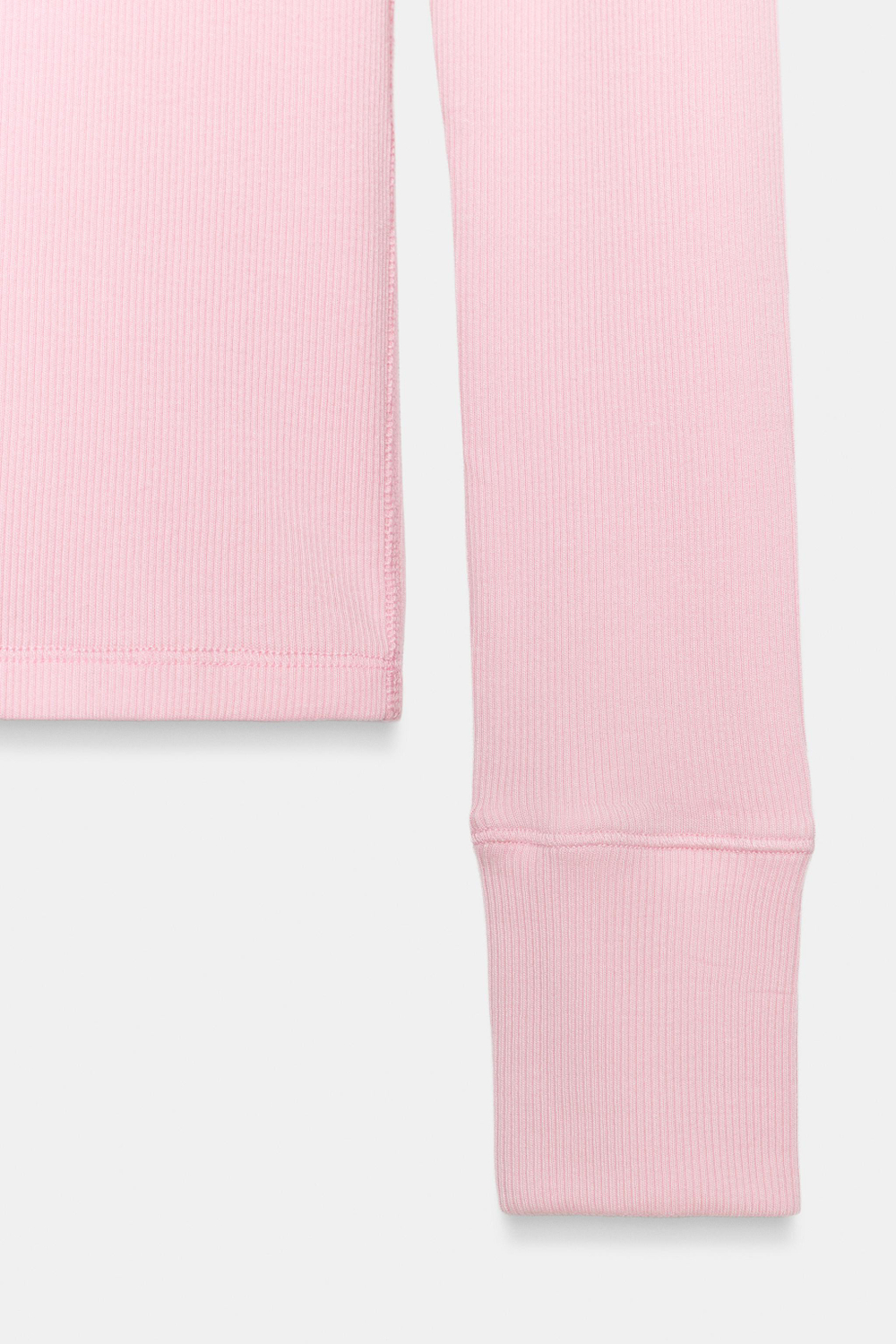 ФУТБОЛКА В РУБЧИК С ДЛИННЫМИ РУКАВАМИ — ZARA