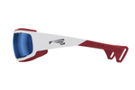 Спортивные очки LiP Typhoon / Gloss White - Red / Zeiss / PA Polarized / Gun Blue
