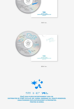 Альбом TWS - SUMMER BEAT! 2nd Mini Album 2 Version SET
